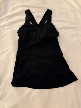 lululemon athletica Black Strappy Athletic Tank